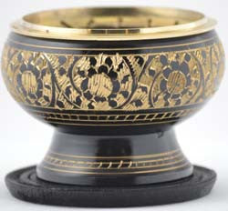 Black Engraved  burner