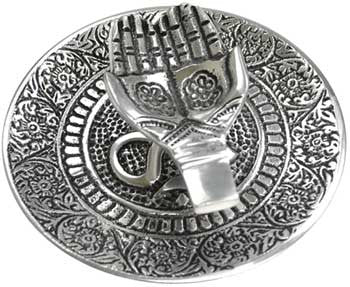 4 1/2" Offering Hand ash                                    