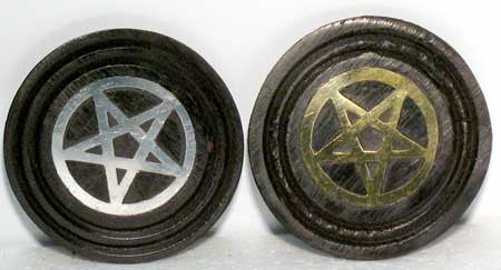 Black Pentagram coaster                                     