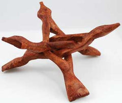 6" 3-Legged Wooden stand                                    